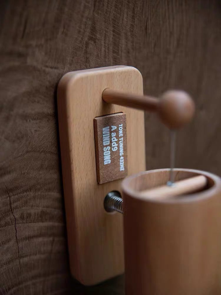 Original WIND SONG™ Wooden Door Chime – Handcrafted Harmony for Every Entry