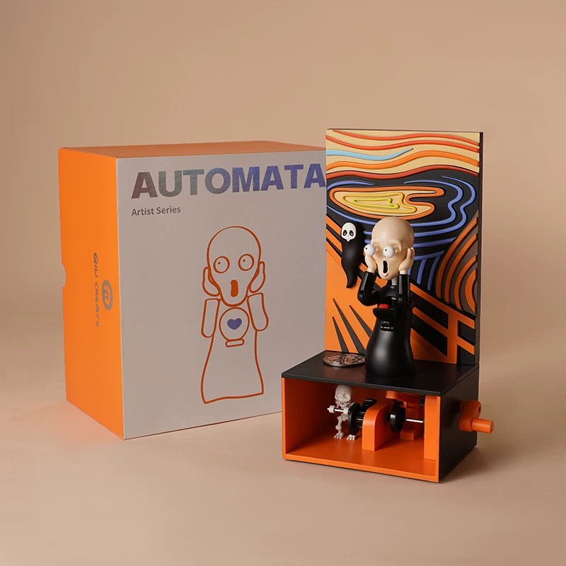 Original 'The Scream' Automata Art