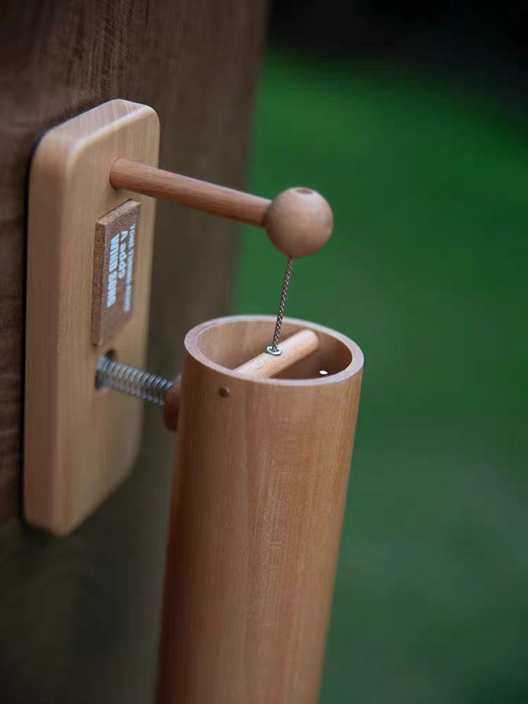 Original WIND SONG™ Wooden Door Chime – Handcrafted Harmony for Every Entry