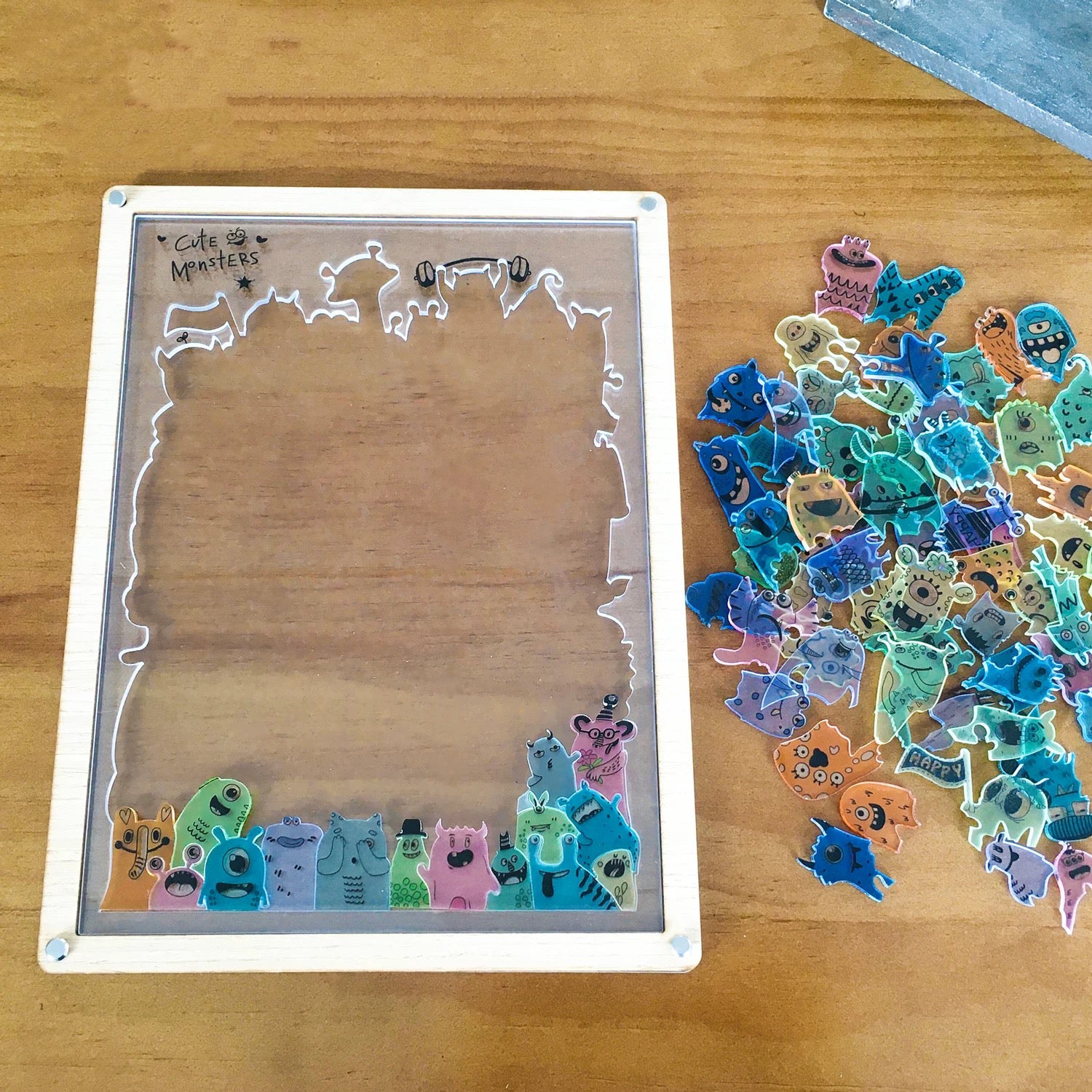 Magnetic Wooden Animal Puzzle Also Double As A Home Decor