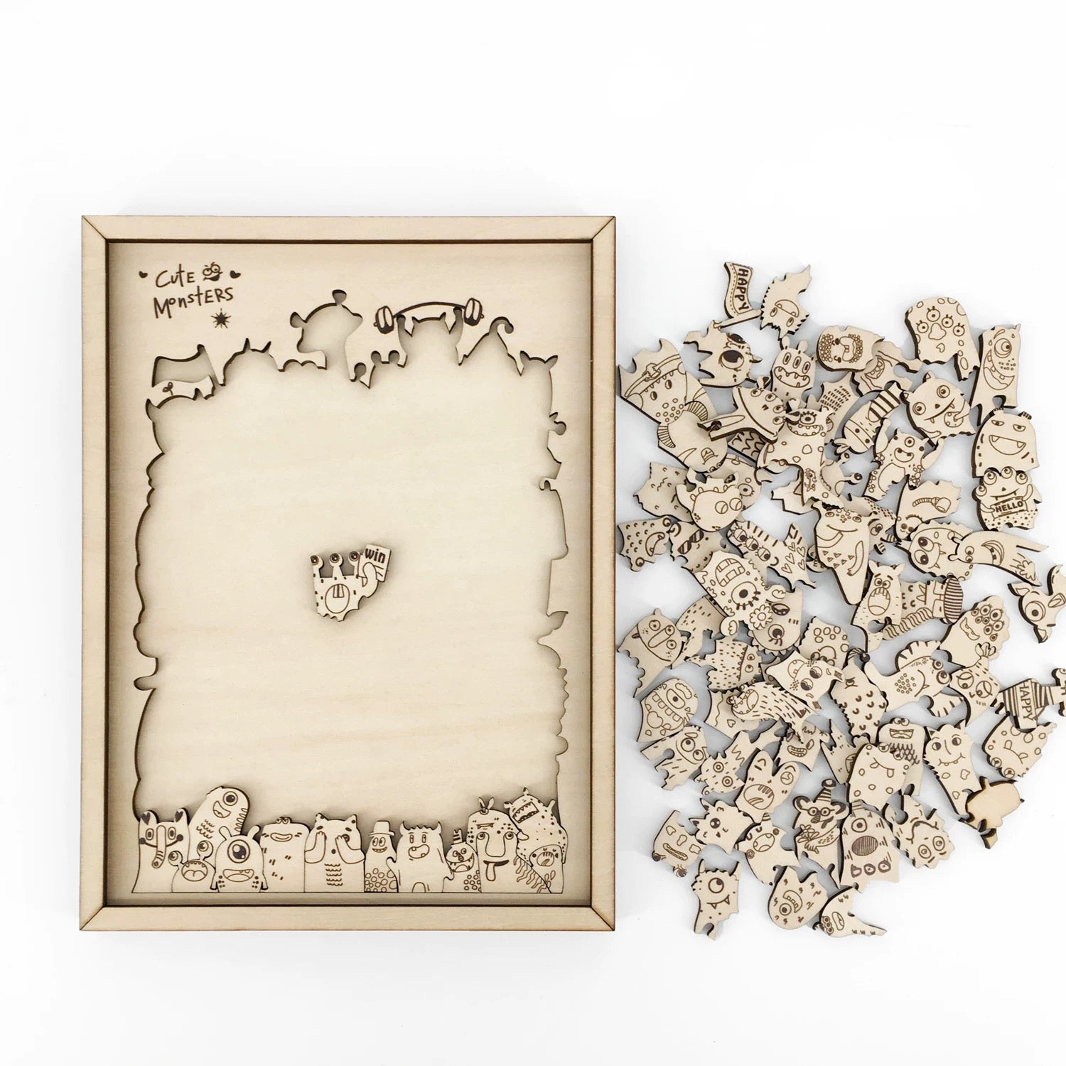 Magnetic Wooden Animal Puzzle Also Double As A Home Decor
