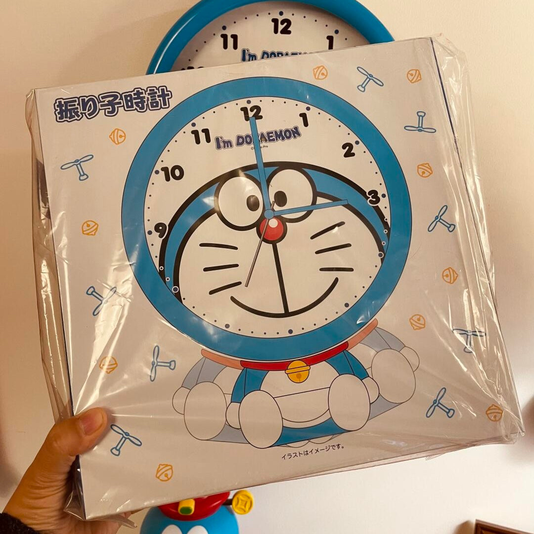 Officially Licensed Doraemon Pendulum Wall Clock