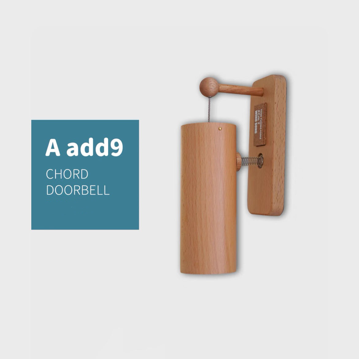 Original WIND SONG™ Wooden Door Chime – Handcrafted Harmony for Every Entry