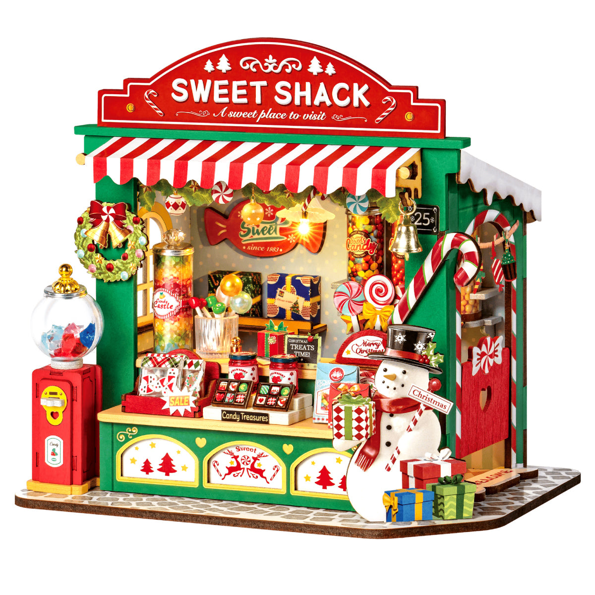 Christmas Candy Stand DIY Miniature House
