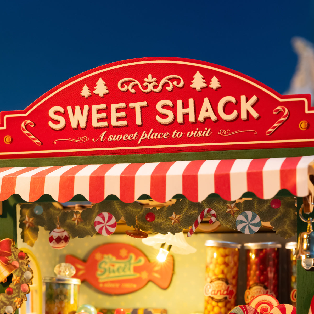 Christmas Candy Stand DIY Miniature House