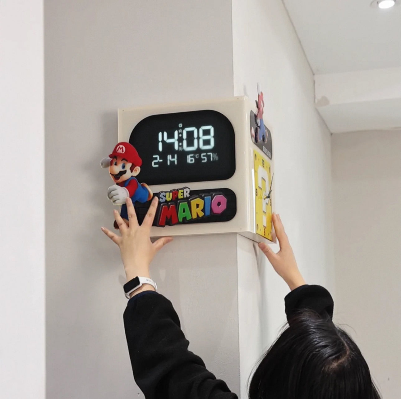 New Arrivals-Super Mario Wall Clock