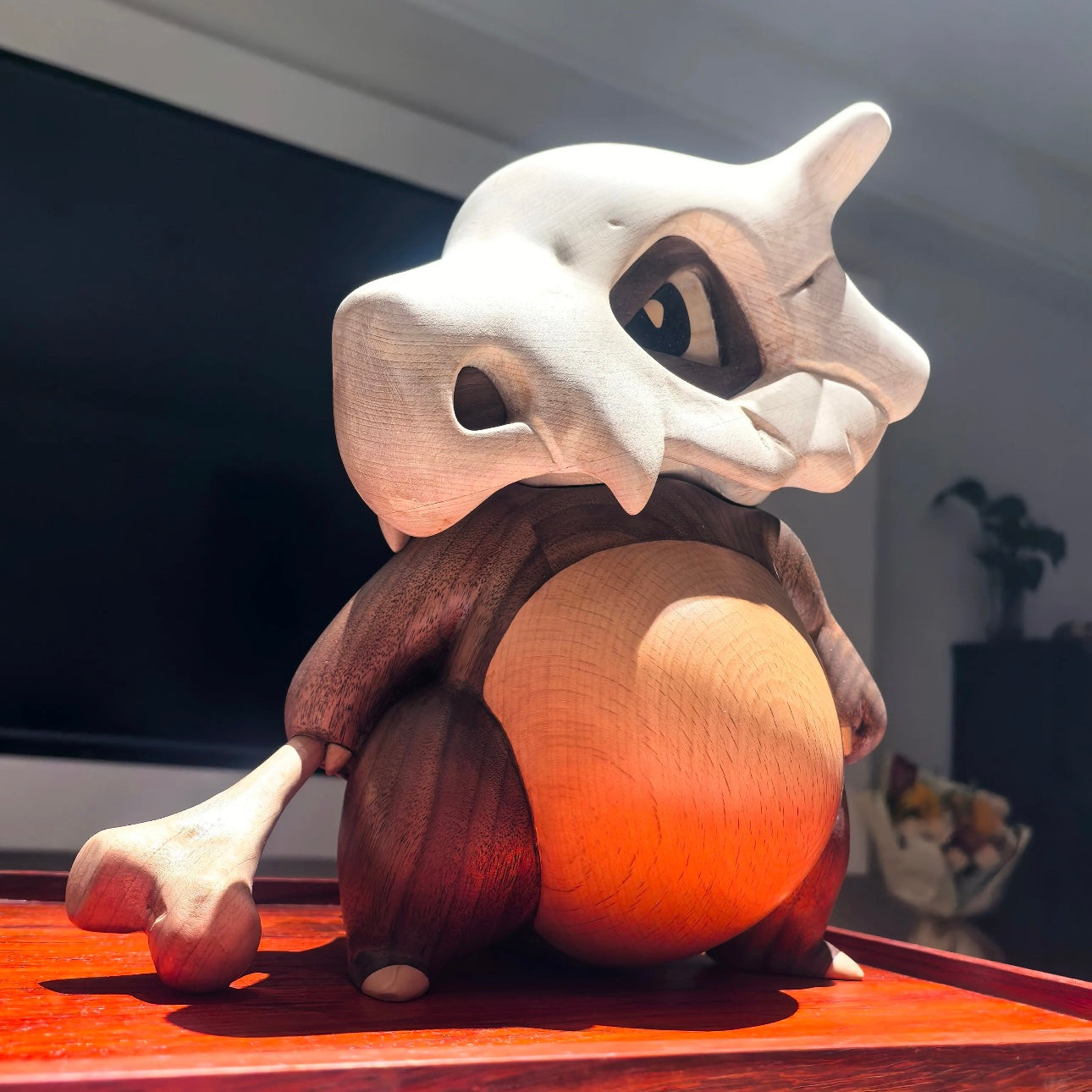 Original Handmade Wooden Max Pokemon Cubone