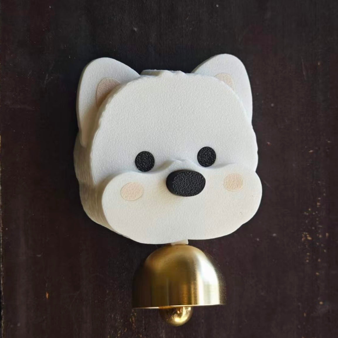 Cute Puppy Door Bell Wall Decor for Entryway | CRAFTSMM