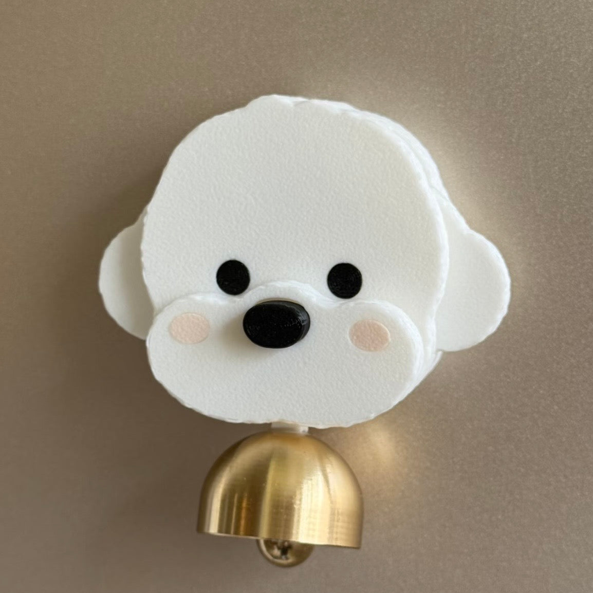 Cute Puppy Door Bell Wall Decor for Entryway | CRAFTSMM