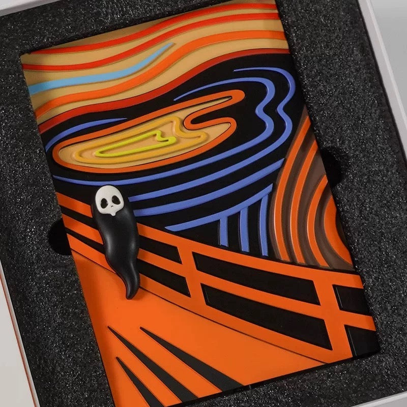 Original 'The Scream' Automata Art