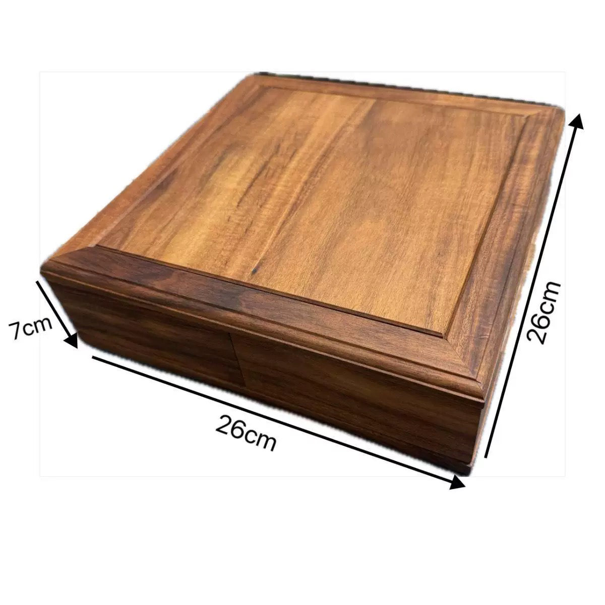 Ultra Multi-Layer Rotating Solid Wood Jewelry Storage Box