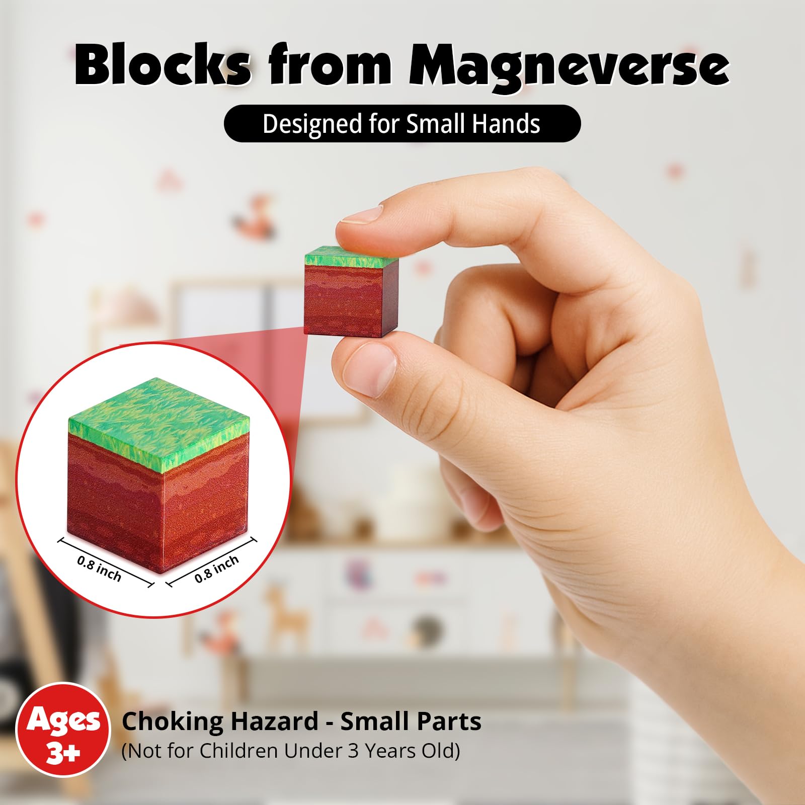 Magnetic Building Blocks – Minecraft-Inspired Magnet Cubes for Kids