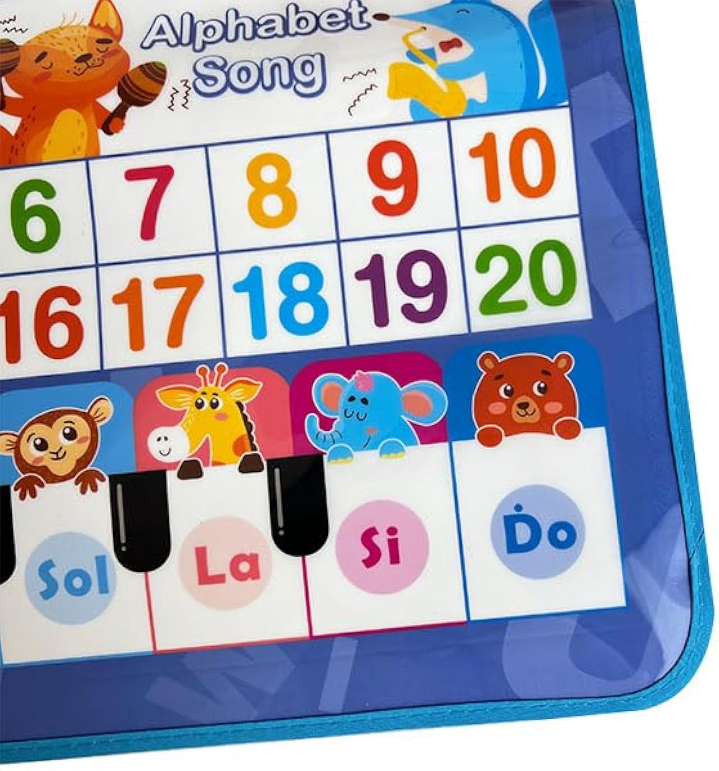 Bilingual Talking ABC & 123 Poster — English & Spanish Interactive Learning for Toddlers