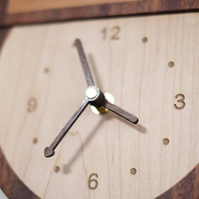 Handmade Wooden Wall Clock