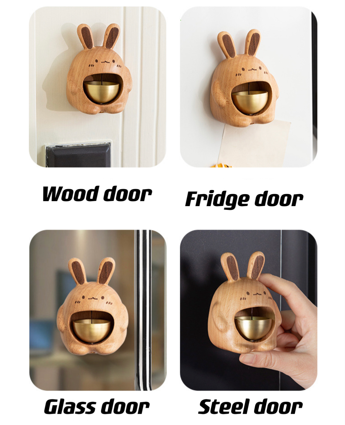 The Adorable Rabbit Shape Doorbell - A Charming Addition to Your Home Decoration