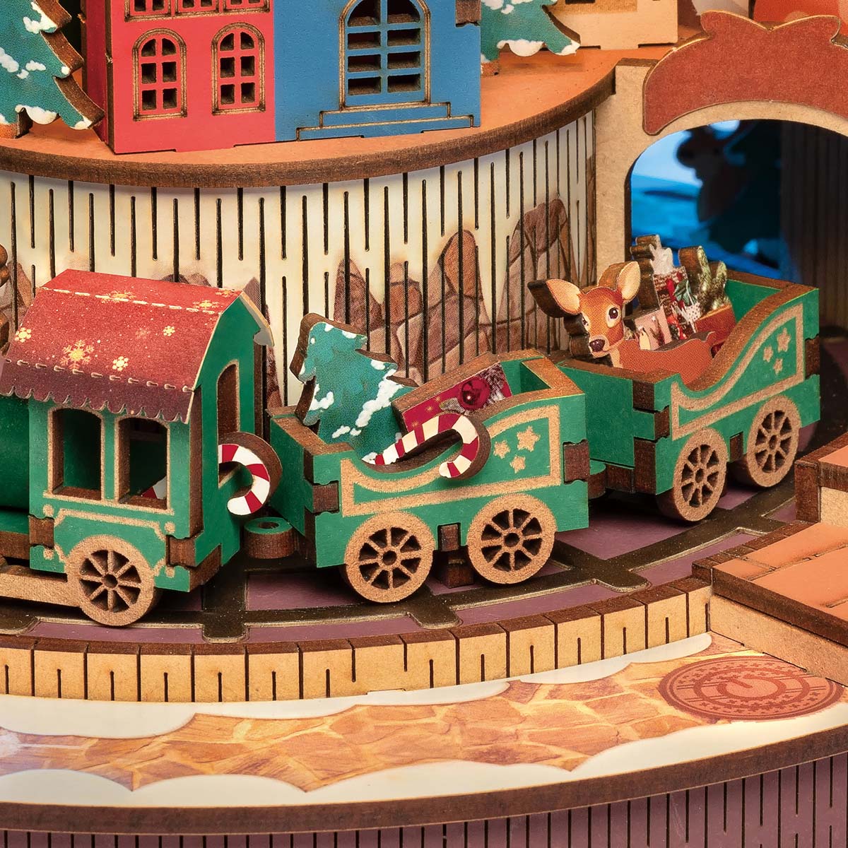 Christmas Melody Tree — 3D Wooden Puzzle Music Box