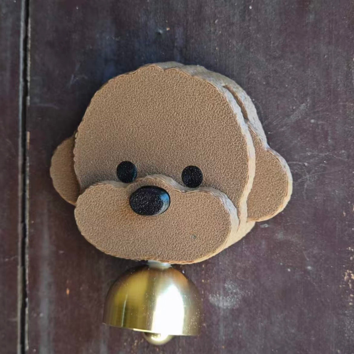 Cute Puppy Door Bell Wall Decor for Entryway | CRAFTSMM