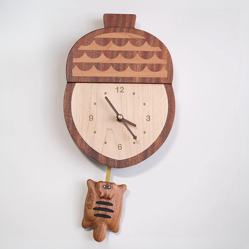 Handmade Wooden Wall Clock